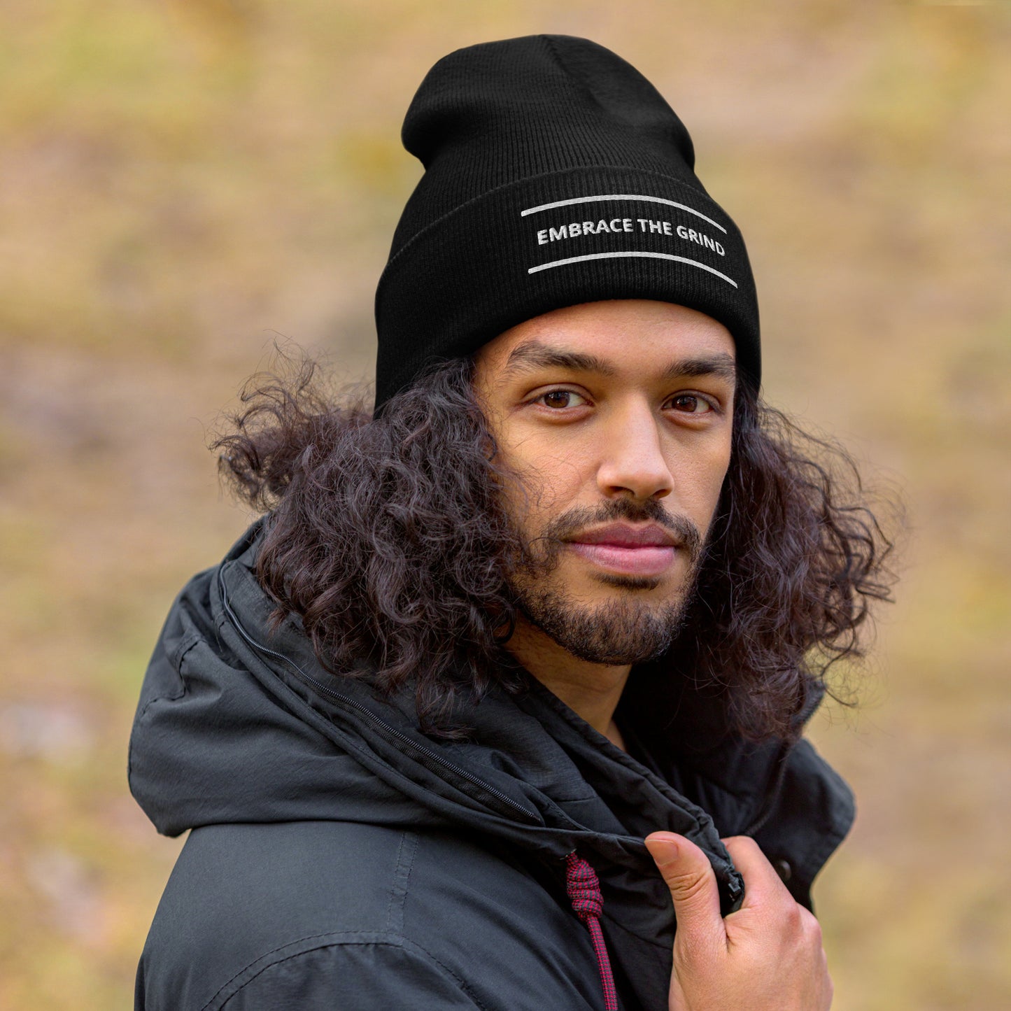 Embrace the Grind Cuffed Beanie