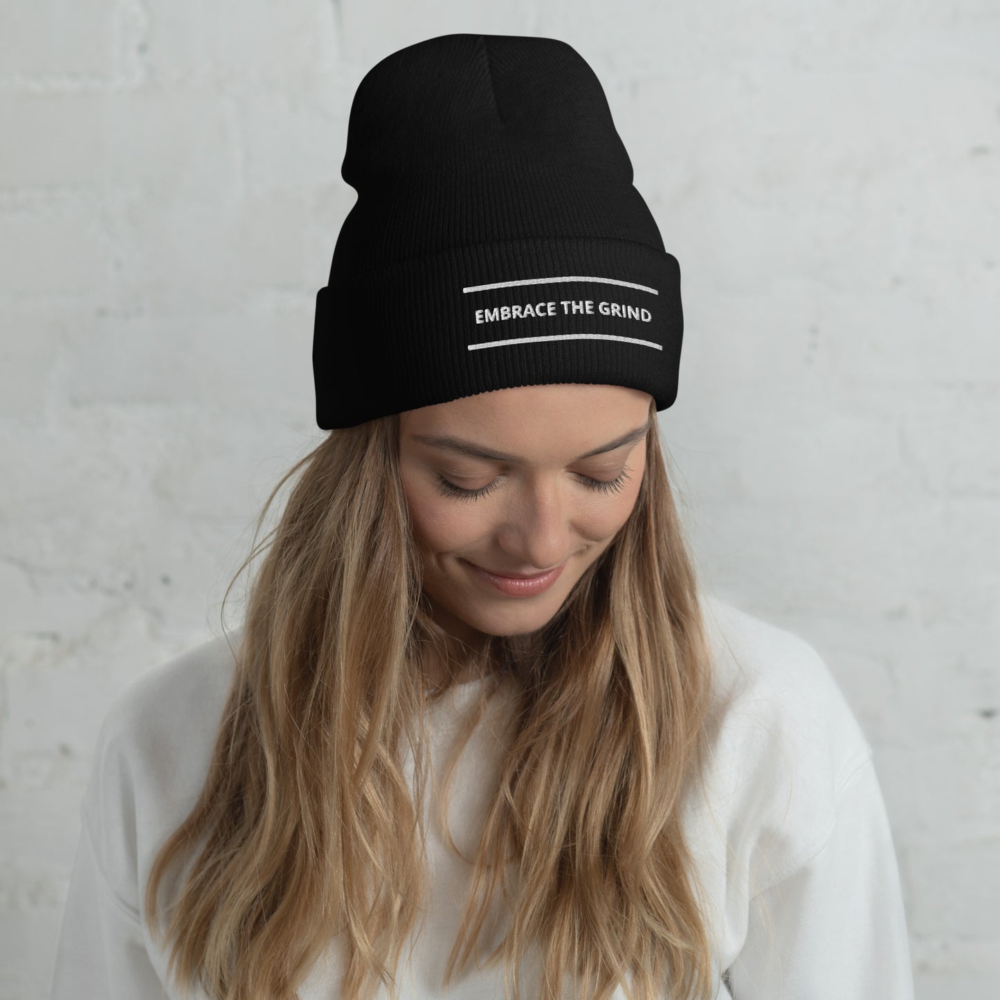 Embrace the Grind Cuffed Beanie