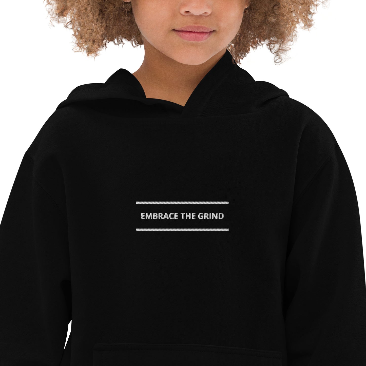 Embrace the Grind Kids fleece hoodie