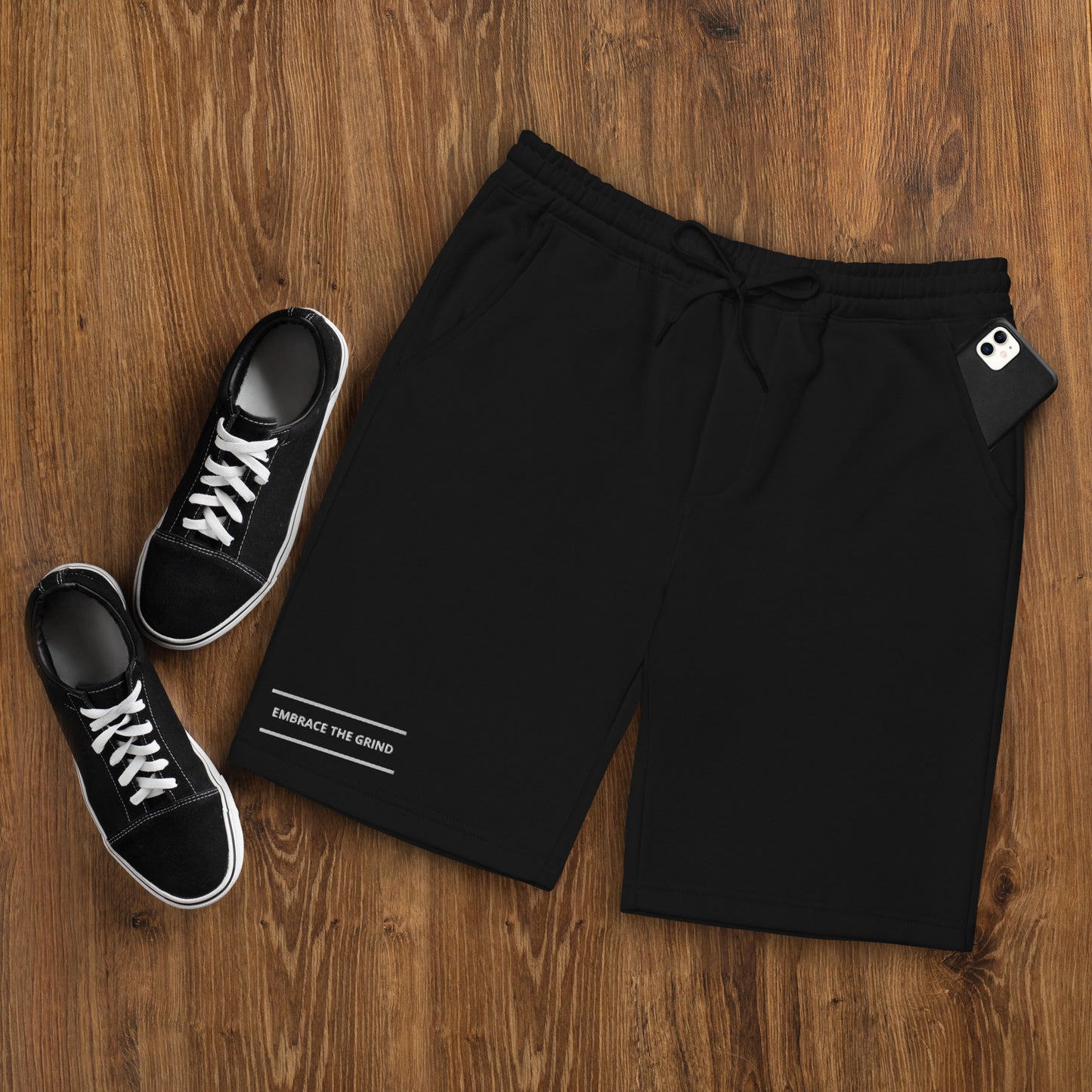 Embrace the Grind Men's fleece shorts