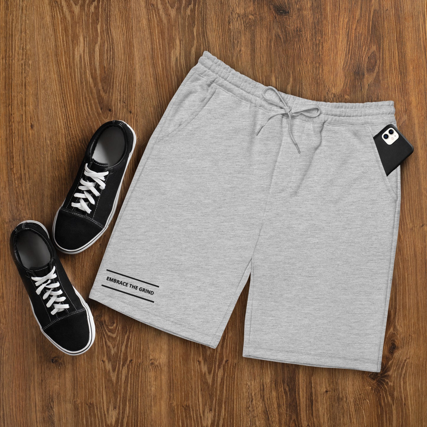 Embrace the Grind Men's fleece shorts