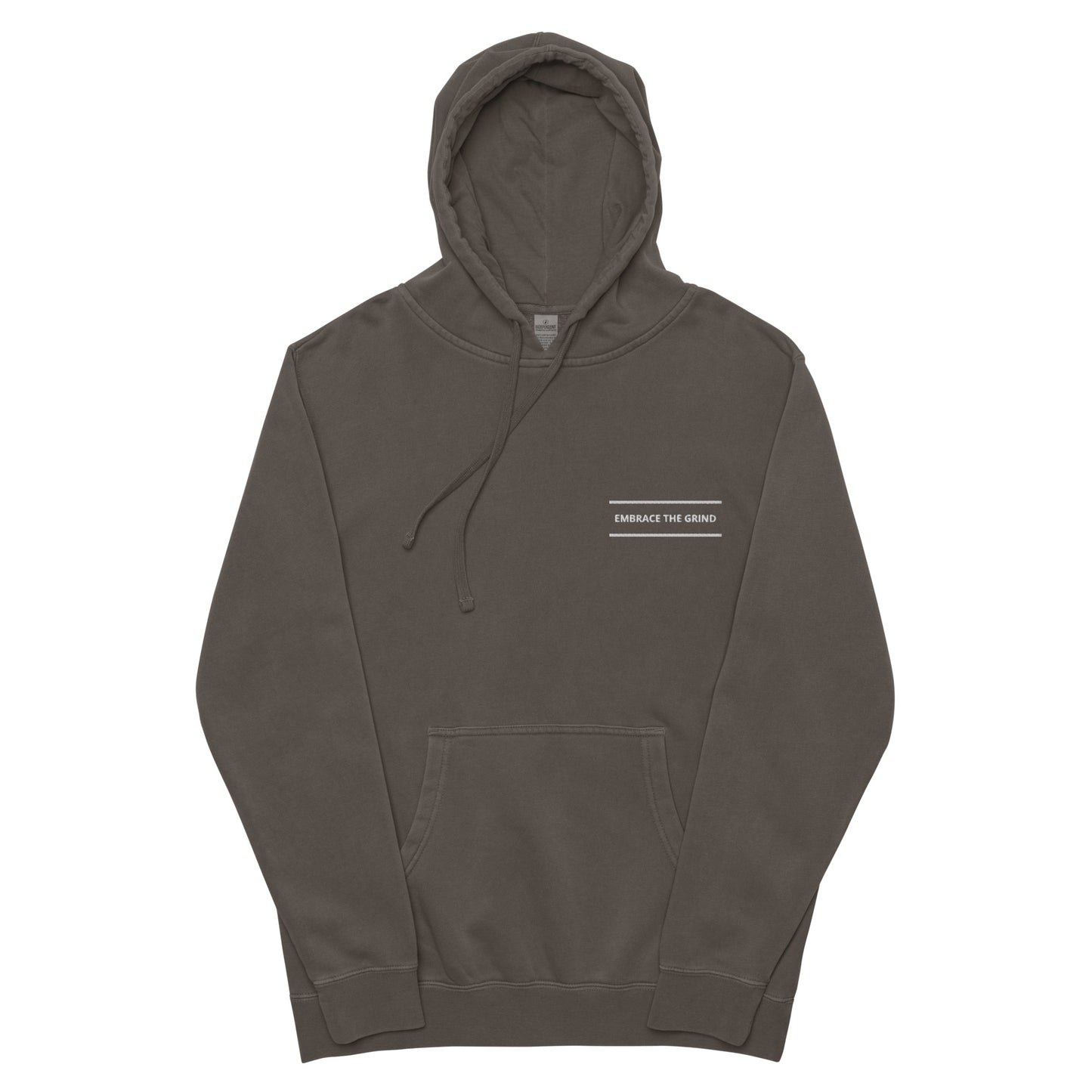 Embrace the Grind Unisex pigment-dyed hoodie