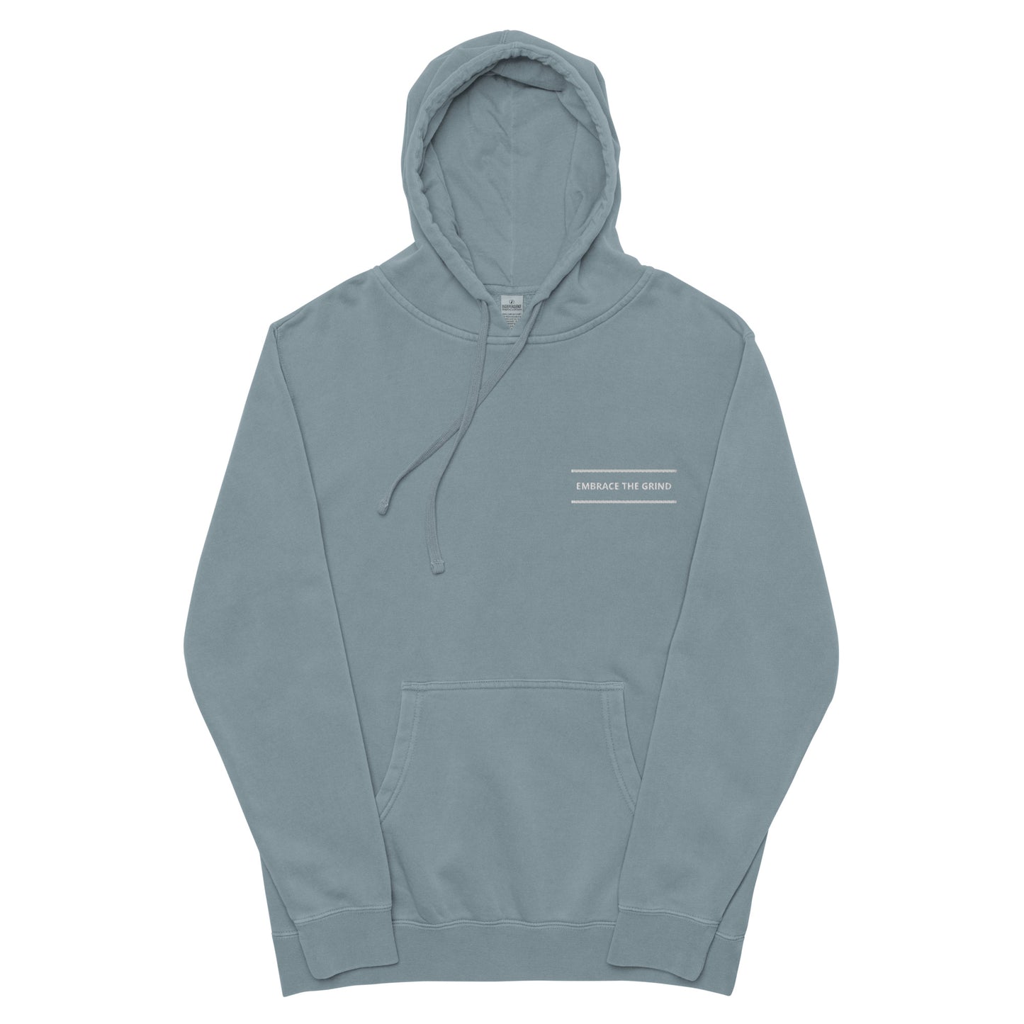 Embrace the Grind Unisex pigment-dyed hoodie