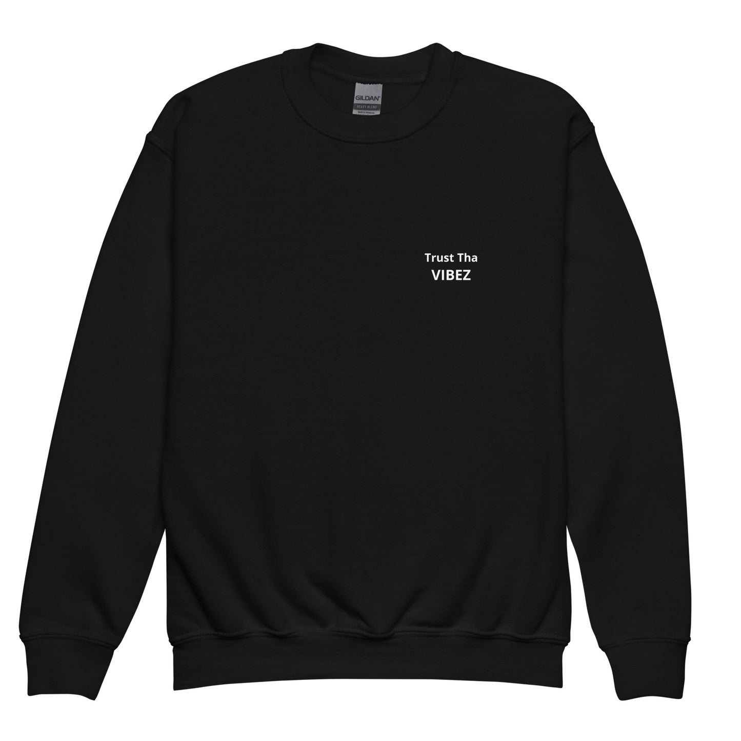 Trust tha Vibez Youth crewneck sweatshirt