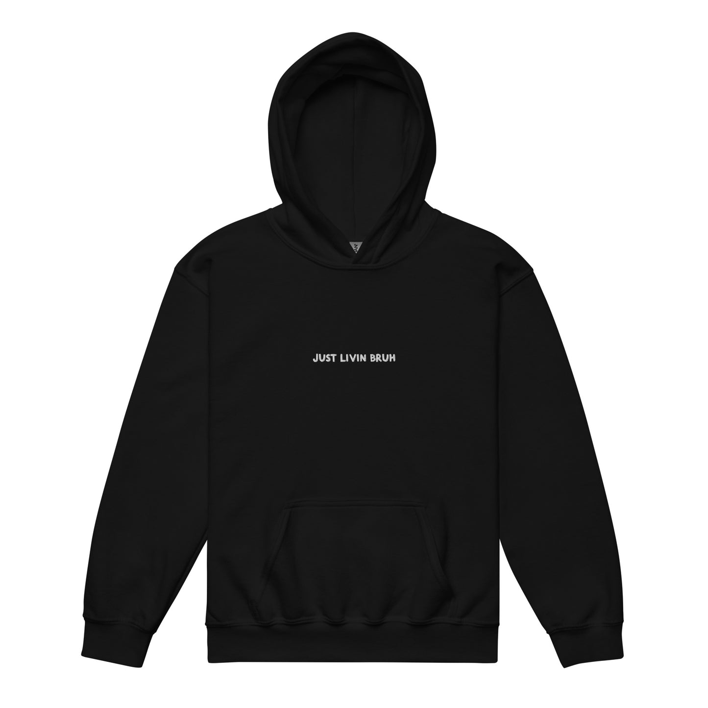 Just Livin Bruh Youth heavy blend hoodie