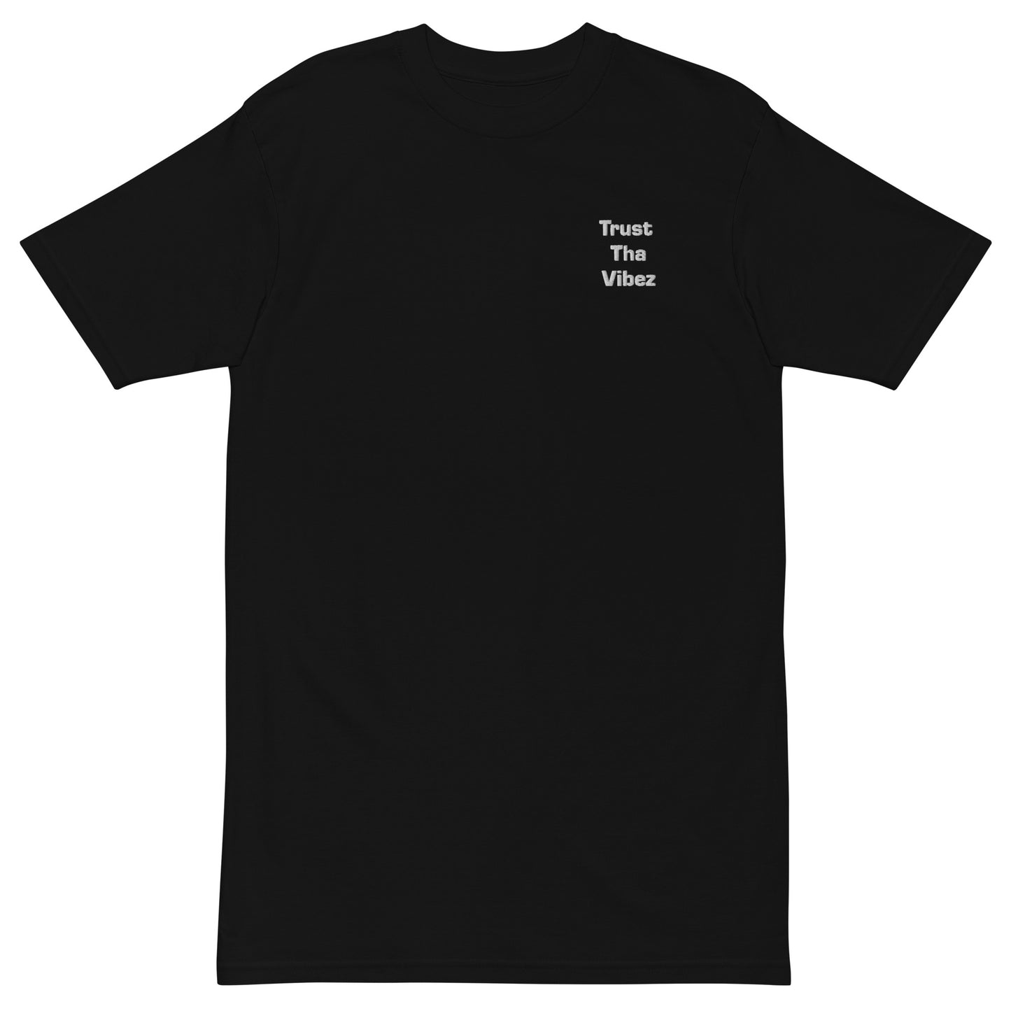 Trust tha Vibez Men’s premium heavyweight tee
